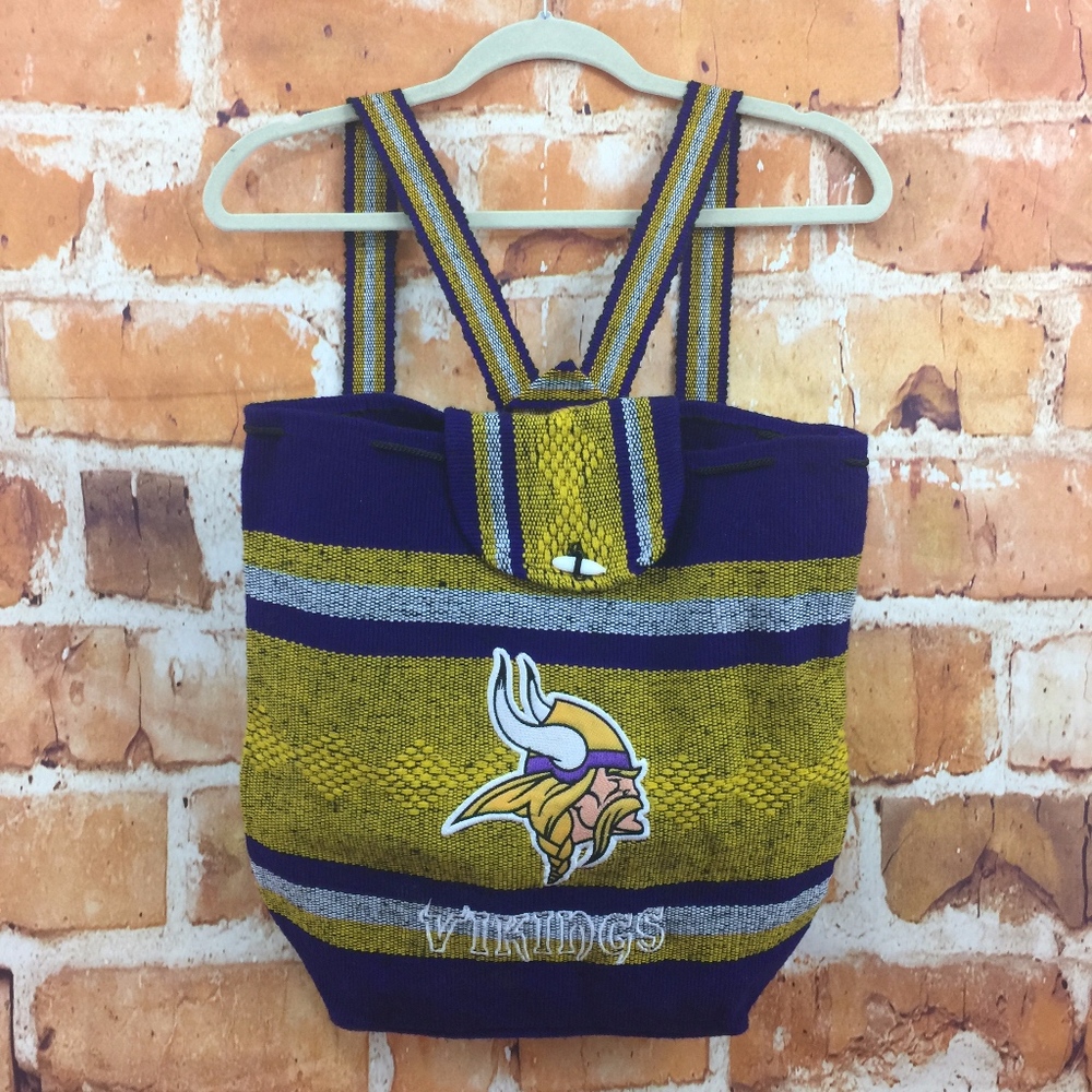 Bag Minnesota Vikings Backpack  or button tote D7